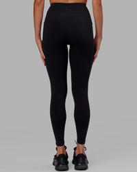 Flux Ultra High-Rise Full Length Legging Pockets - Black