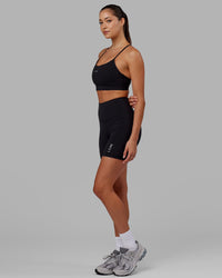 Flux Ultra High-Rise 6" Short Pockets - Black