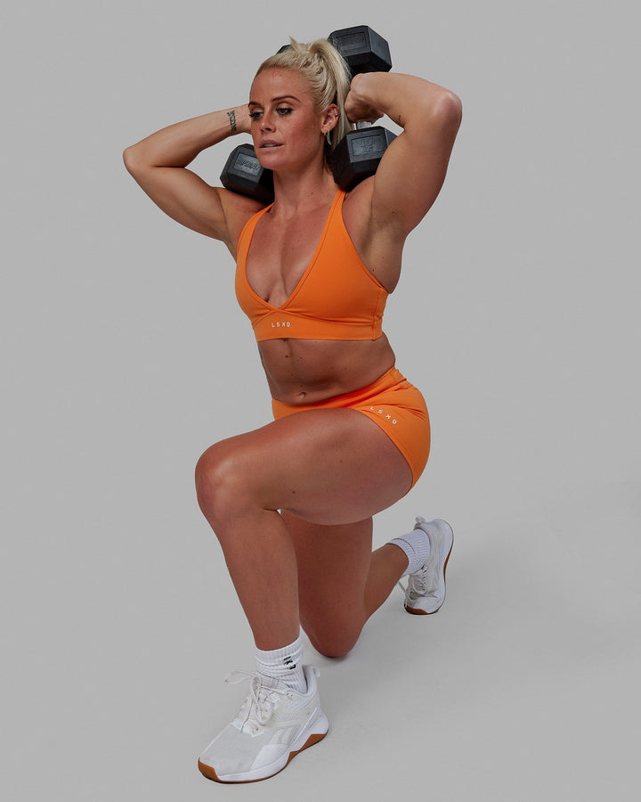 Form Sports Bra - Melon