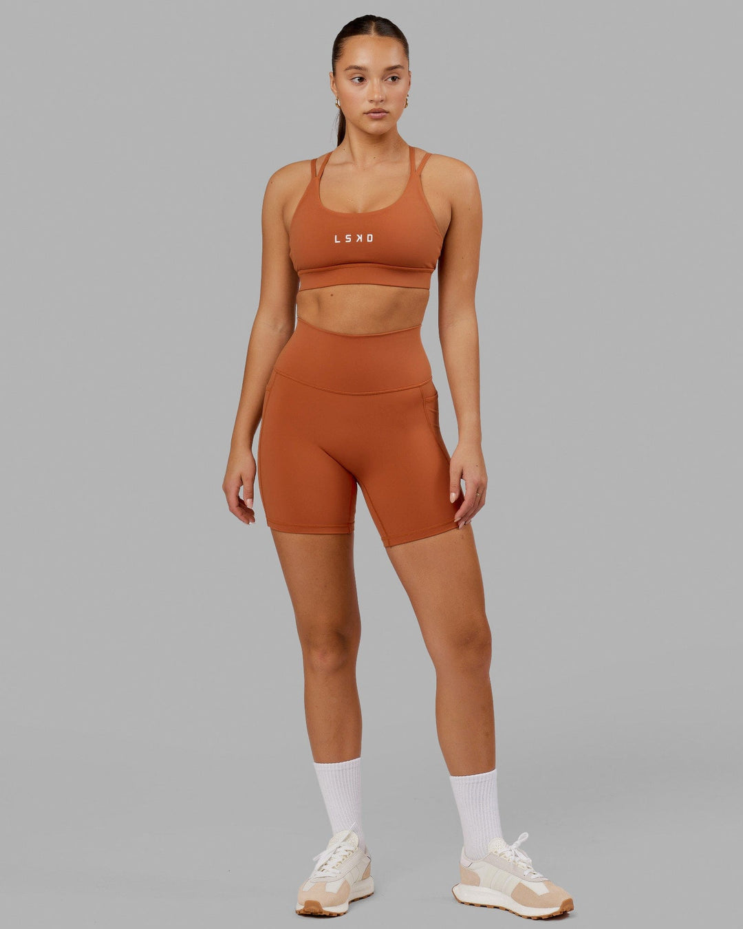 Fusion Mid-Length Shorts - Auburn