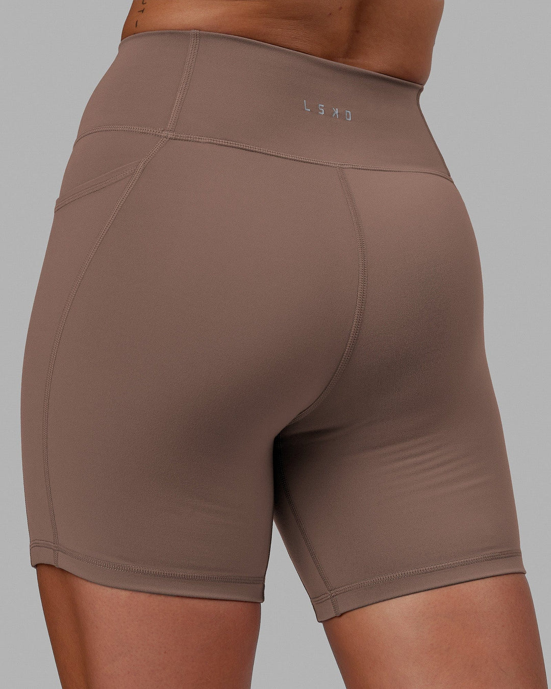 Fusion Mid-Length Shorts - Deep Taupe