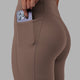 Fusion Mid Short Tight - Deep Taupe