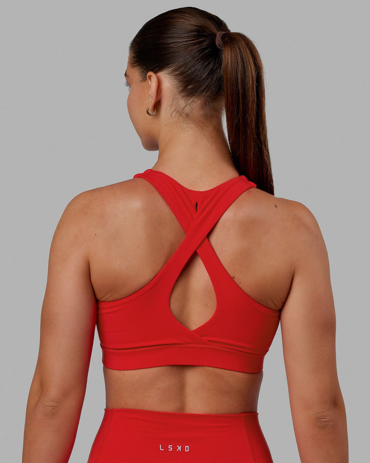 Fusion Sports Bra - Infrared