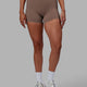 Fusion X-Short Tight - Deep Taupe