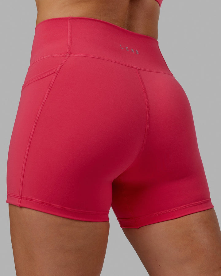 Fusion X-Length Shorts - Raspberry