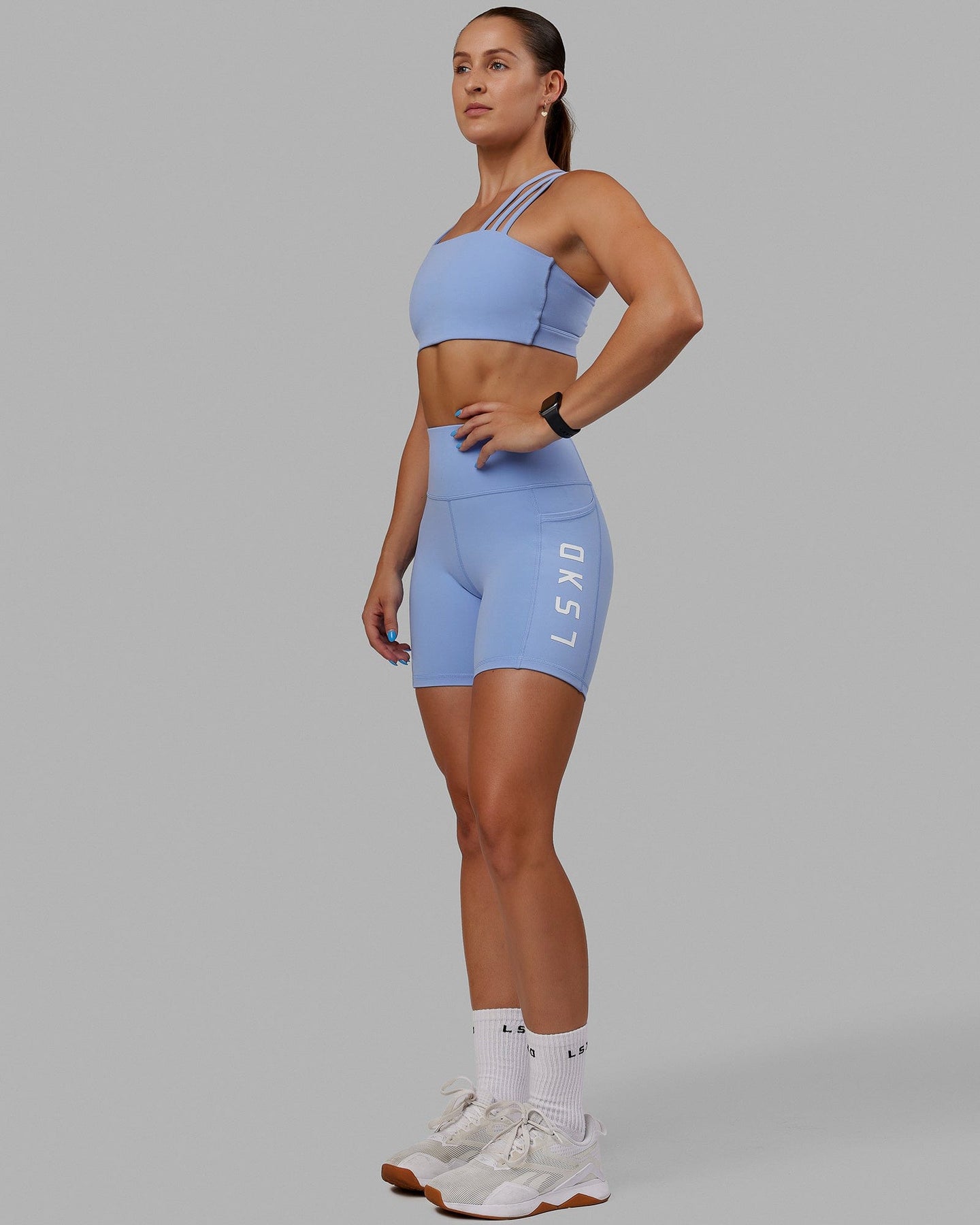 Galvanise Sports Bra - Arctic Blue