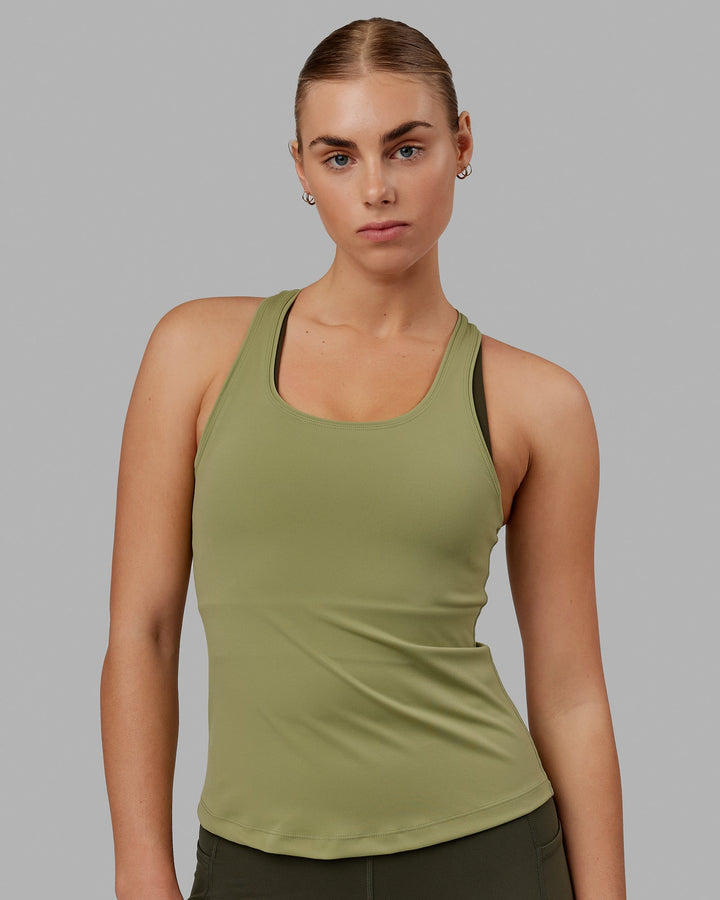 Lift Performance Active Tank - Moss Stone