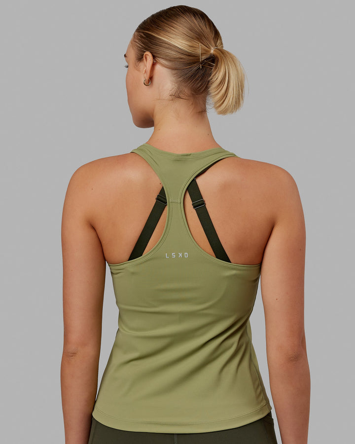 Lift Performance Active Tank - Moss Stone