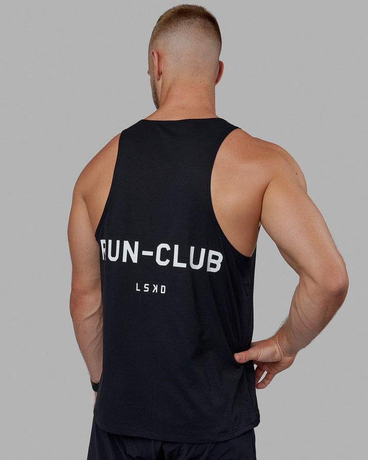 RUN–CLUB Performance Tank - Black