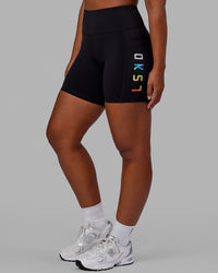 Rep Ultra High-Rise 6" Short Pockets - Pride-Black
