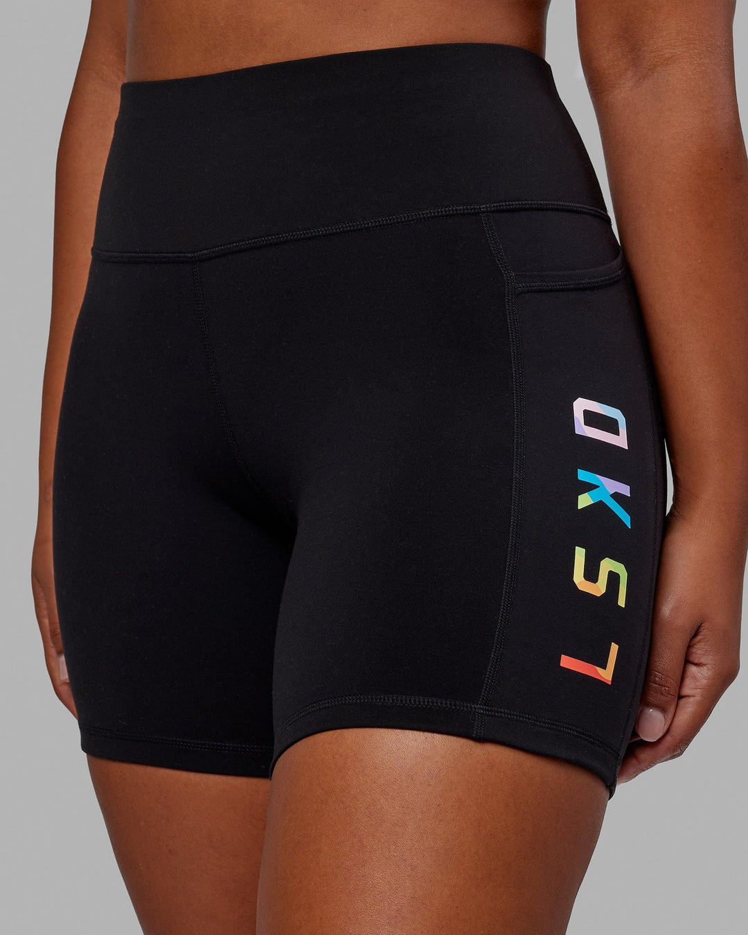 Rep Ultra High-Rise 6" Short Pockets - Pride-Black