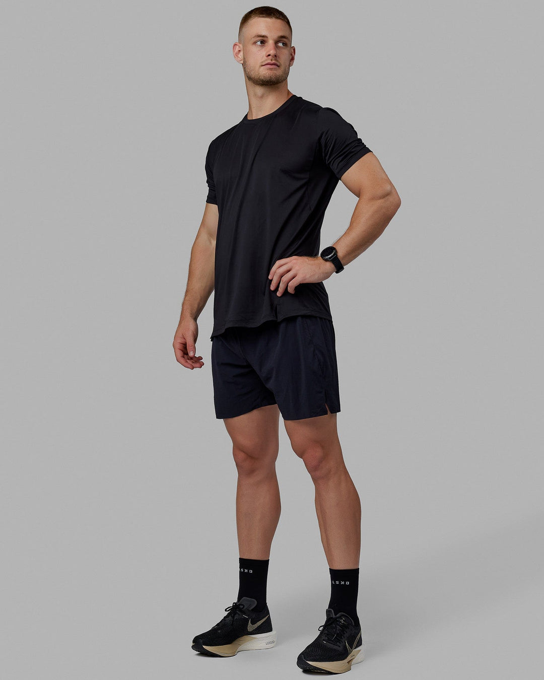 Pace Running Tee - Black