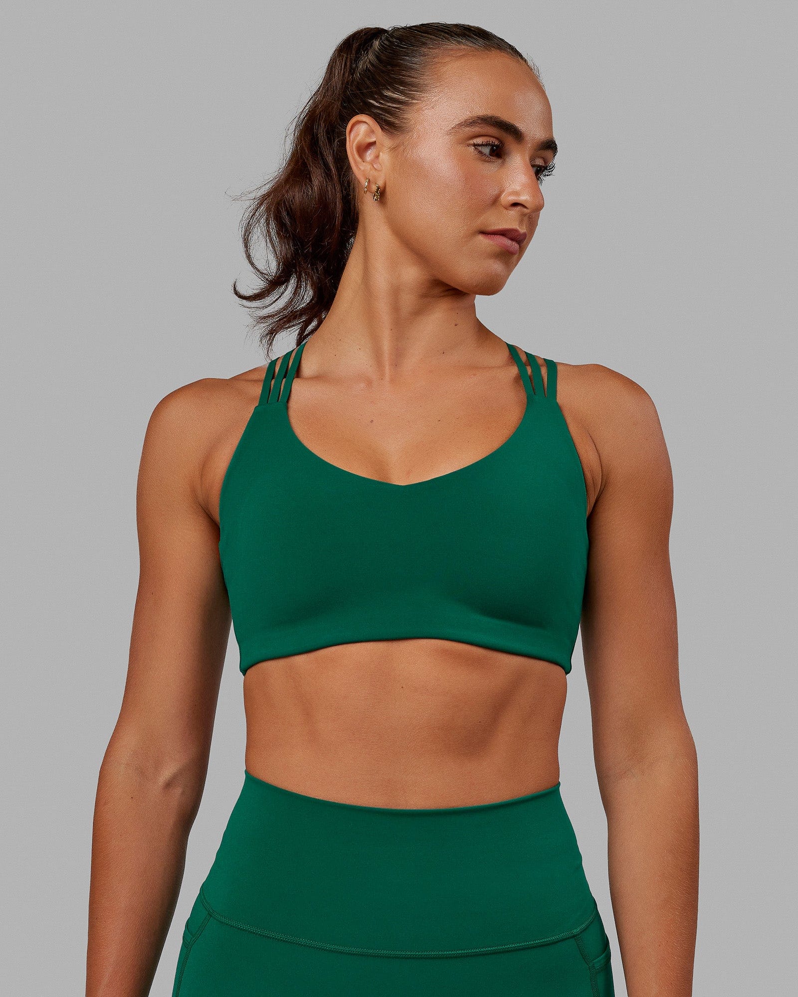 Push The Limit Bra - Malachite