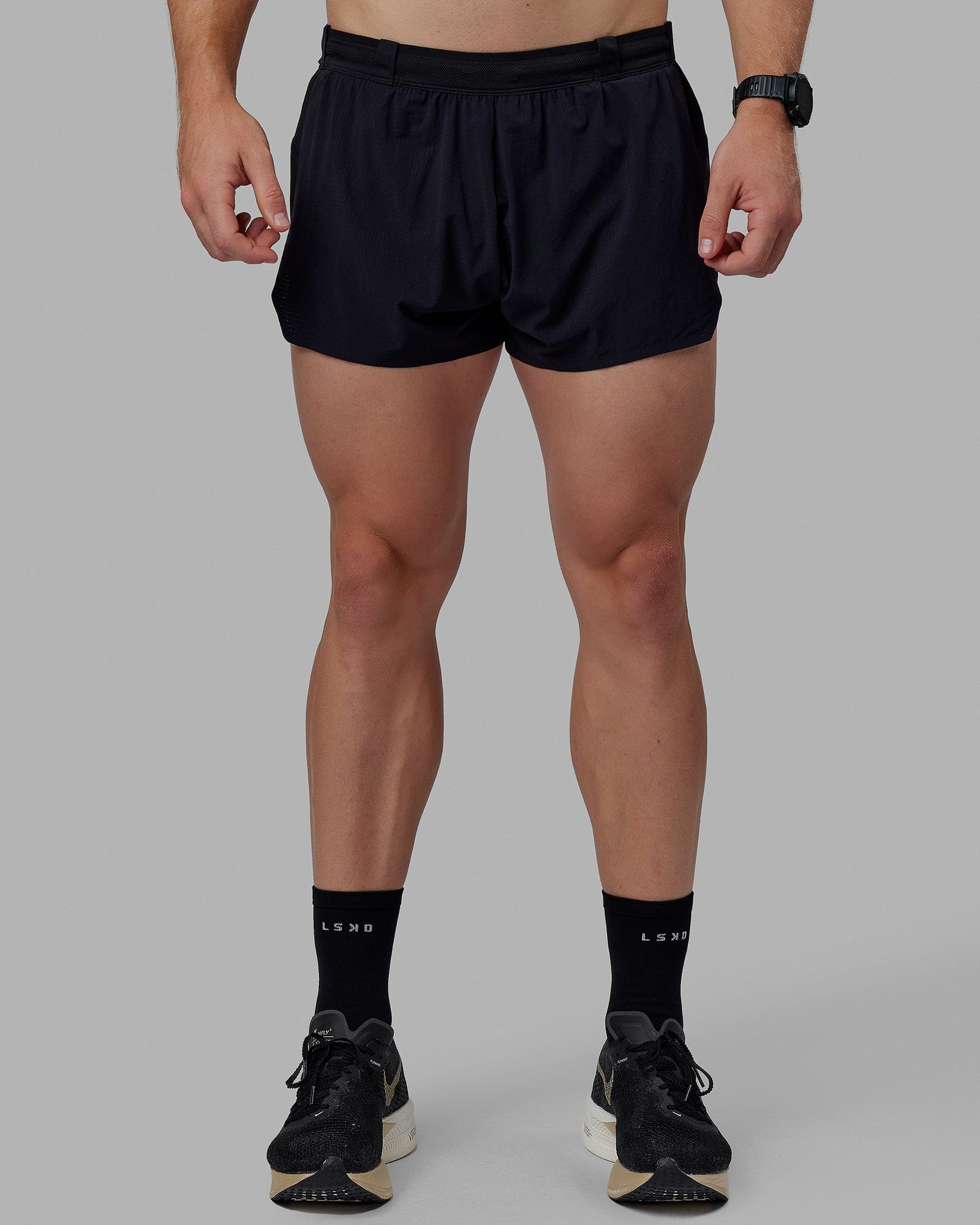 Mens lined hot sale running shorts