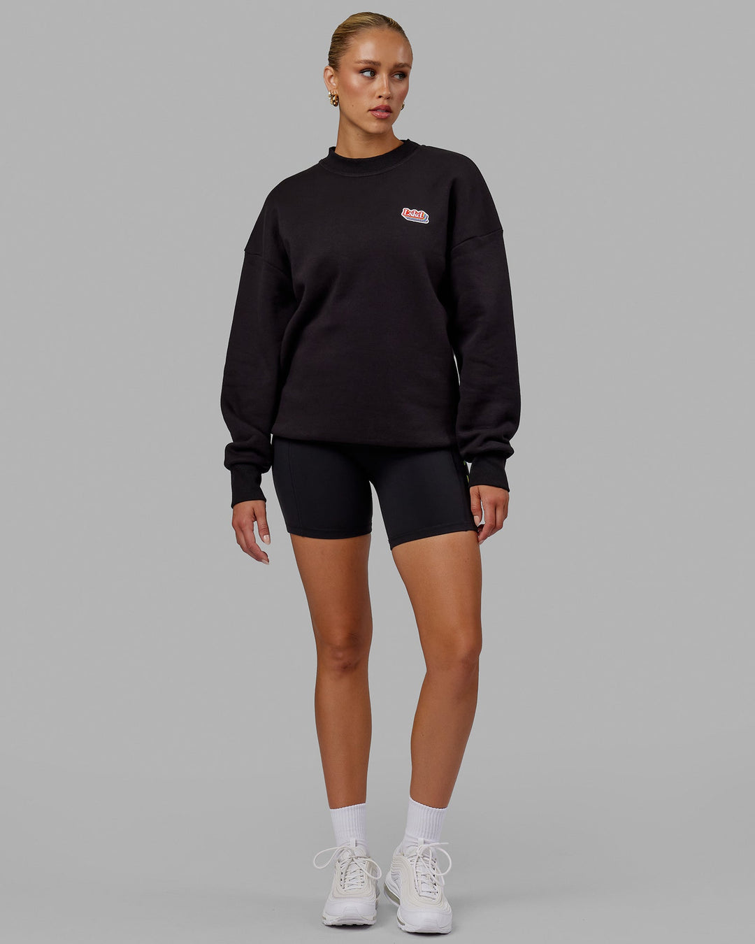 Unisex Radiate Sweater Oversize - Black