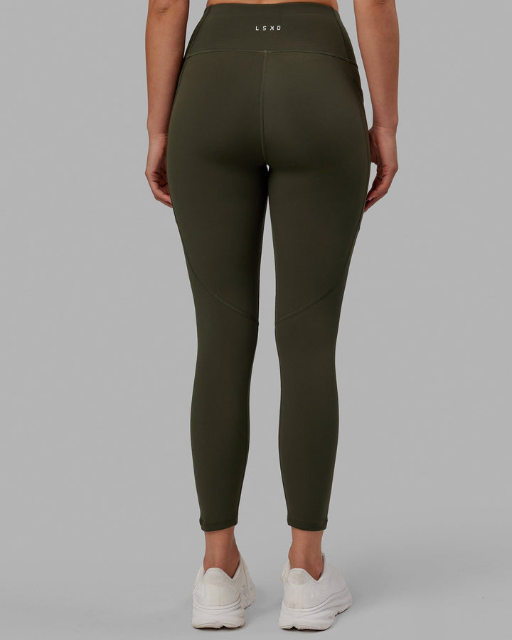 Rep 7/8 Length Tight - Forest Night