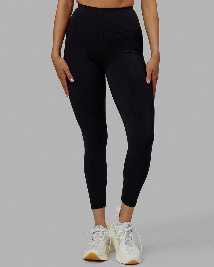 Rep No Logo 7/8 Length Leggings - Black
