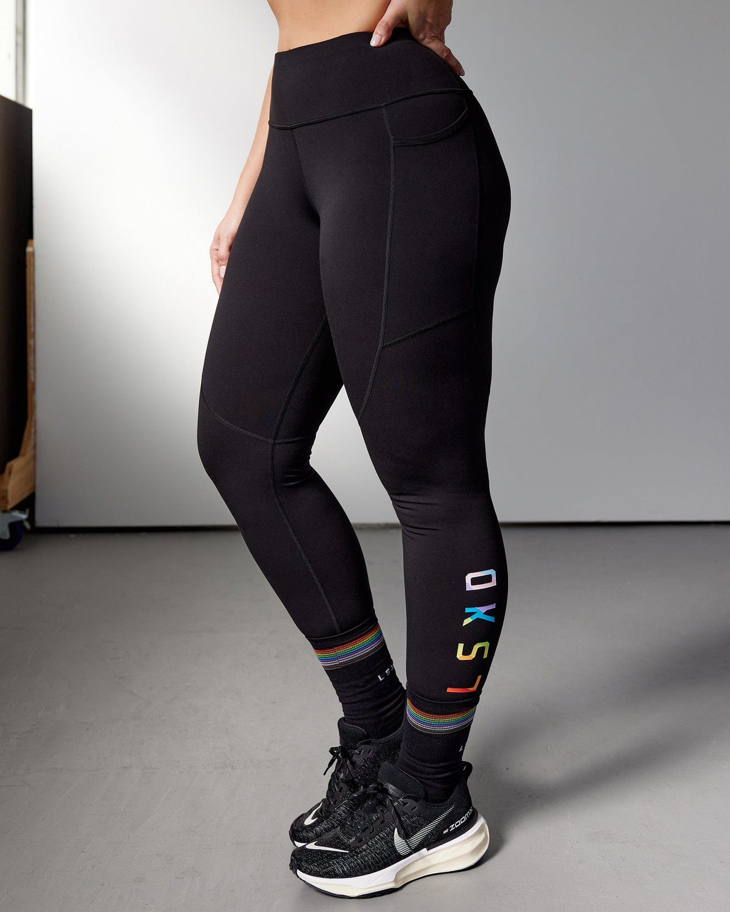 Rep Full Length Leggings - Pride-Black – LSKD US