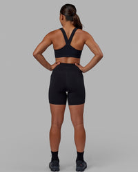 Rep Ultra High-Rise 6" Short Pockets - Black-White