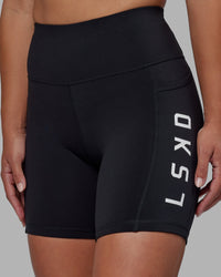 Rep Ultra High-Rise 6" Short Pockets - Black-White