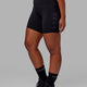 Rep Mid-Length Shorts - Black-Black