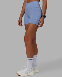 Rep Ultra High-Rise 4" Short Pockets - Arctic Blue-White