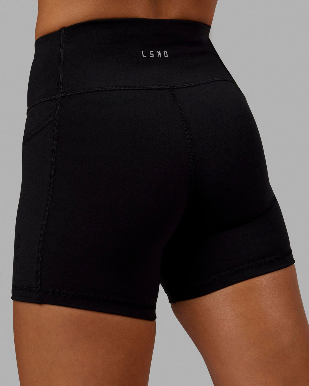 Rep X-Length Shorts - Black-Black