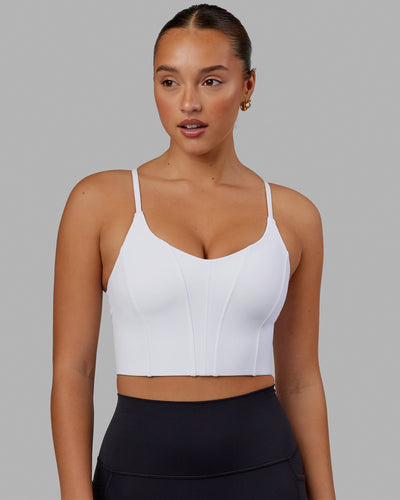 Streamline Bra - White