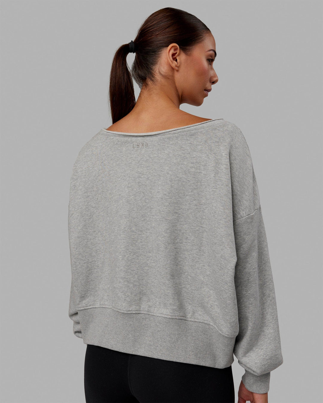 Tempo Sweater - Light Grey Marl