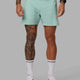 UltraAir 5" Lined Performance Short - Pastel Turquoise-Reflective