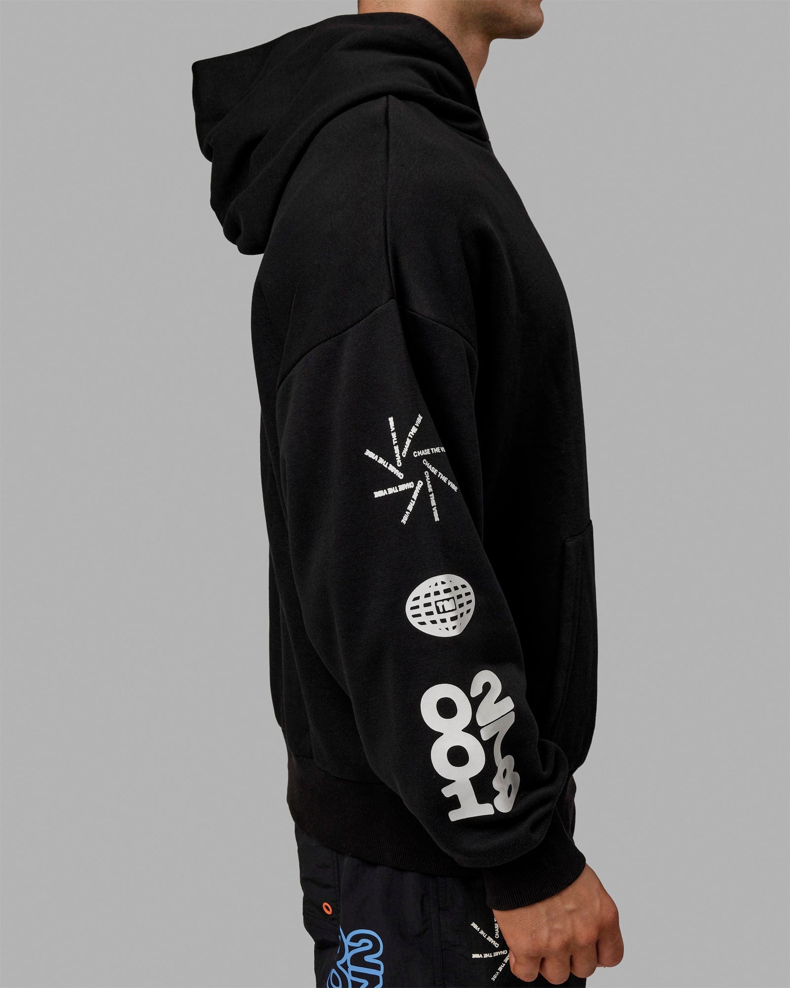 Unisex Millennium Hoodie Oversize - Black-Off White | LSKD – LSKD US