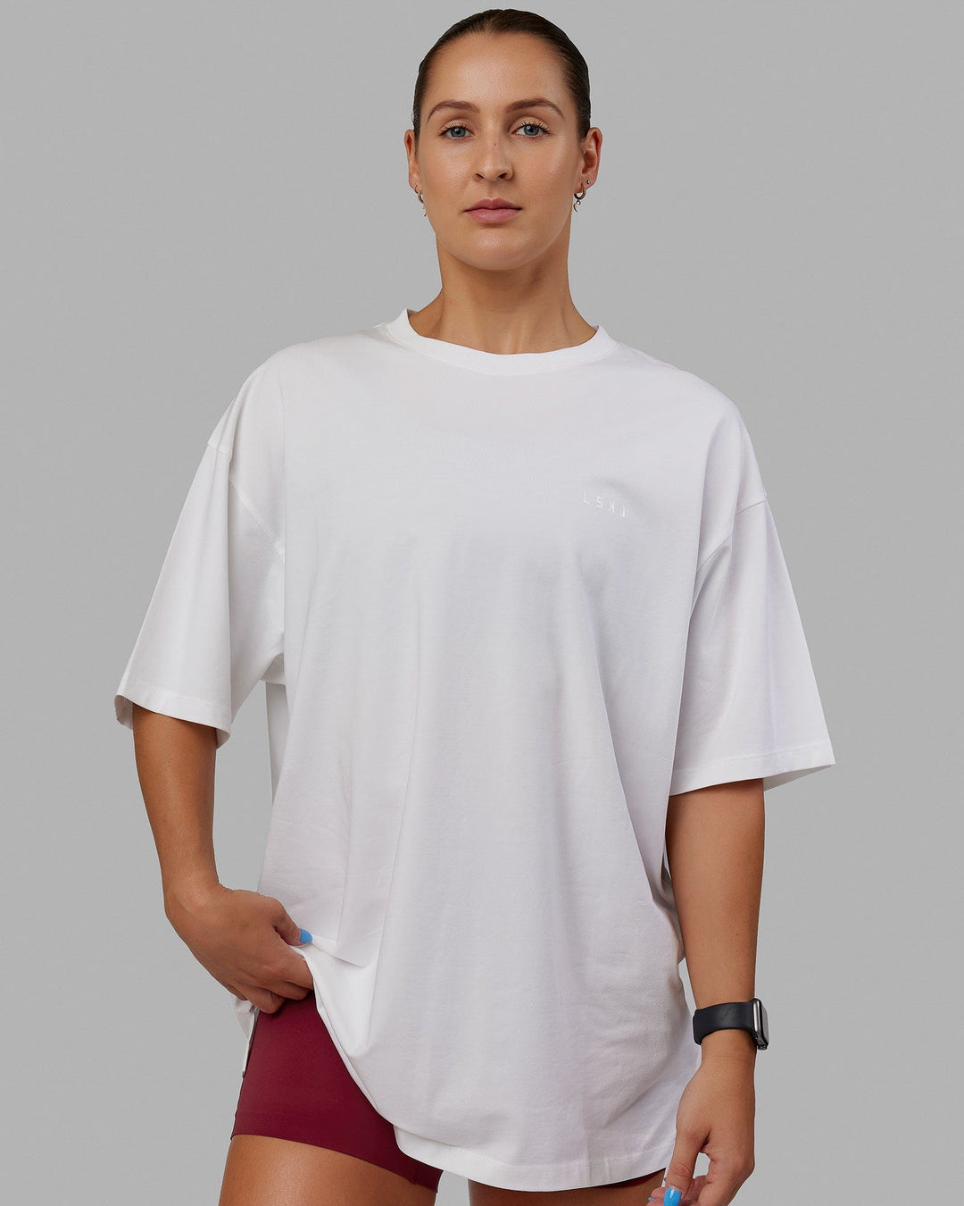 Unisex PimaFLX Tee Oversize - White