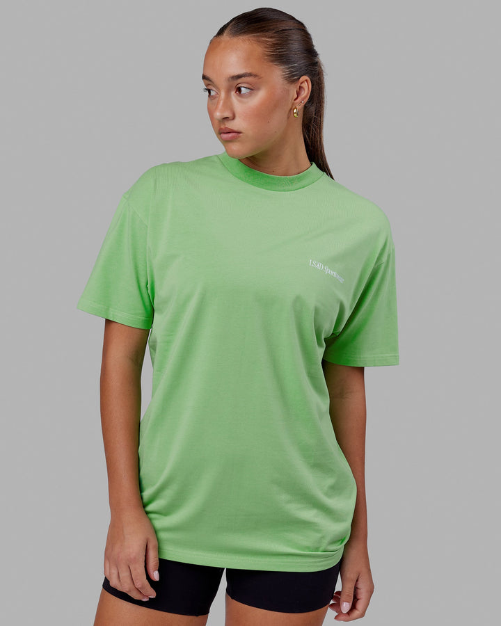 Unisex Motion FLXCotton Tee Oversize - Apple Mint