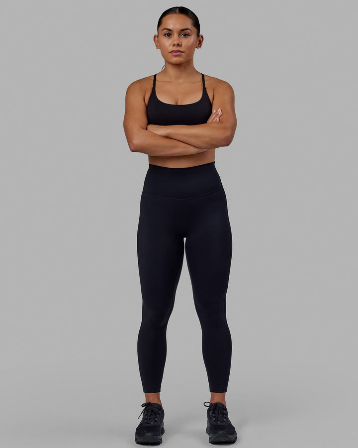Elixir 7/8 Length Legging - Black No Logo