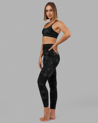Elixir Ultra High-Rise Full Length Legging - Black Camo