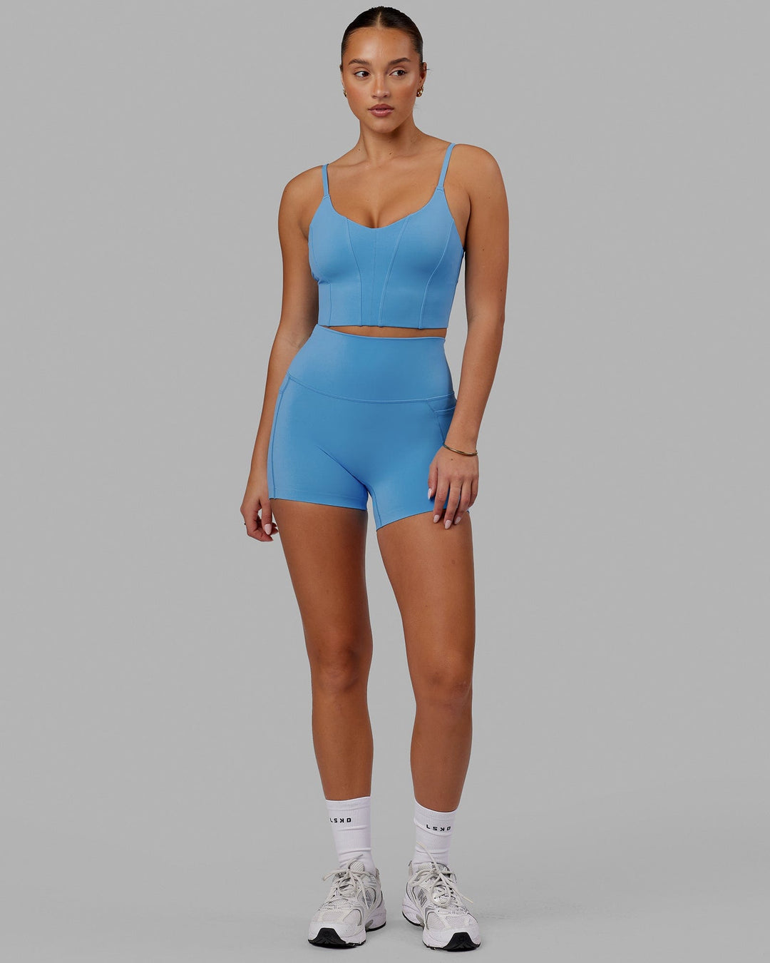 Elixir X-Length Shorts With Pockets - Azure Blue