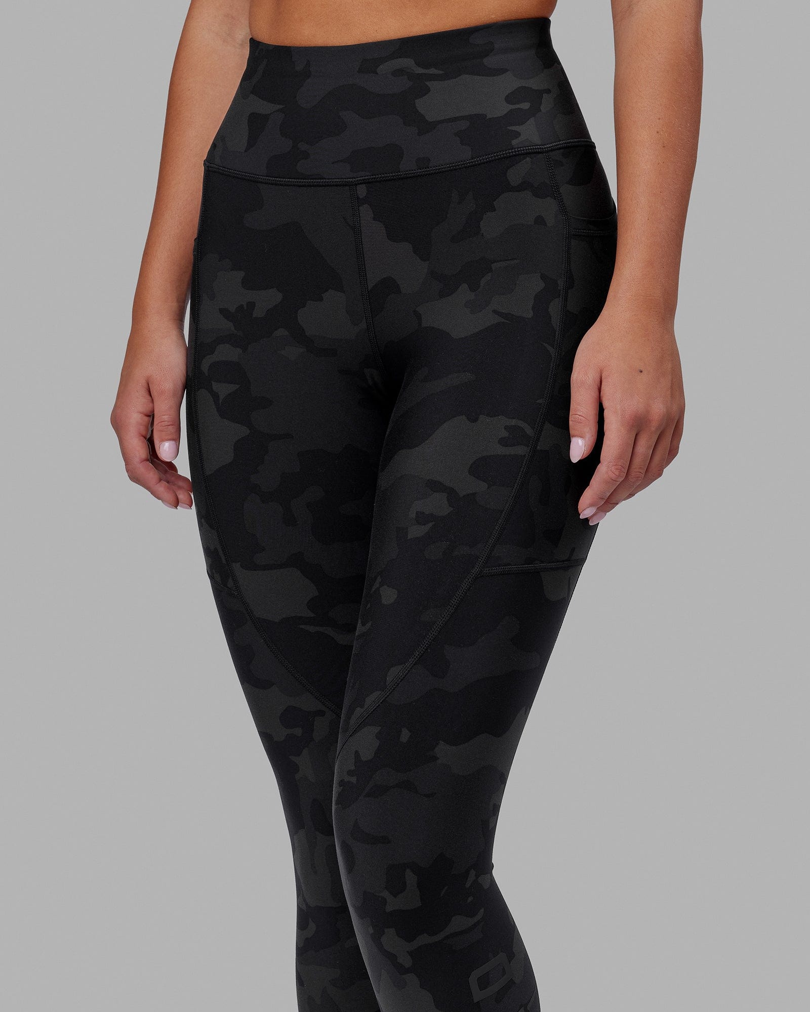 Rep 7 8 Length Leggings Black Camo