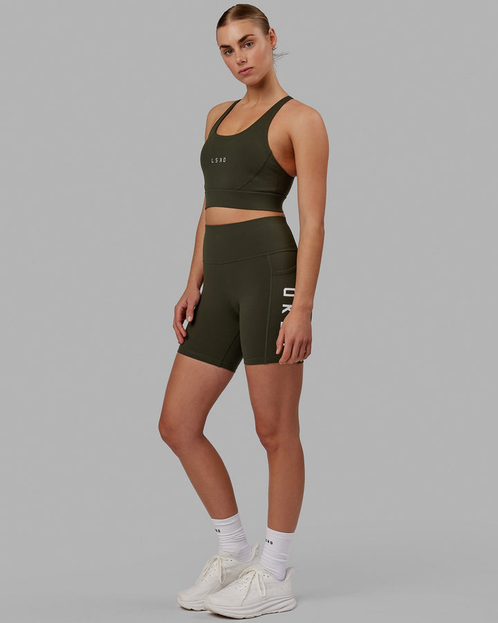 Rep Mid-Length Shorts - Forest Night