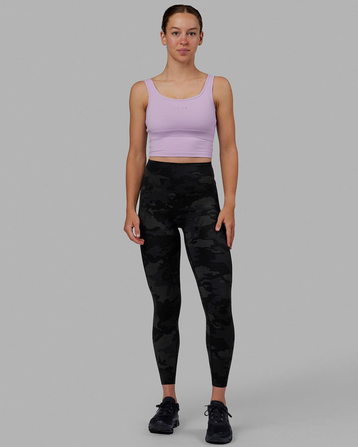 Staple Active Cropped Tank - Pale Lilac