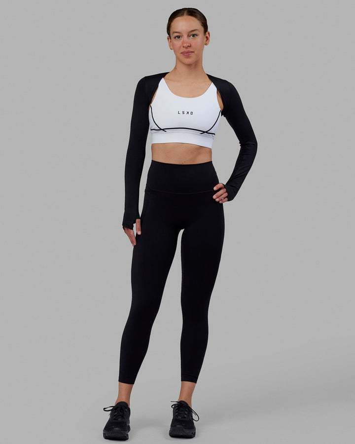 Warm Up LS Bolero - Black