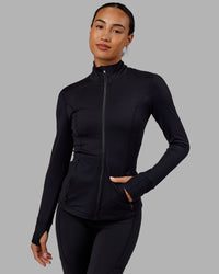O.G. Stride Zip Through Jacket - Black