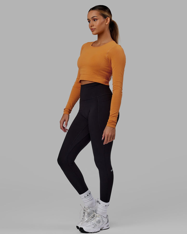 Ultra Soft Seamless LS Top - Sundial