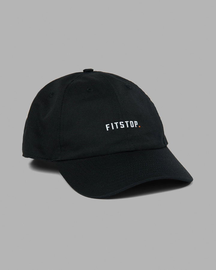 Washed Fitstop Cap - Washed Black
