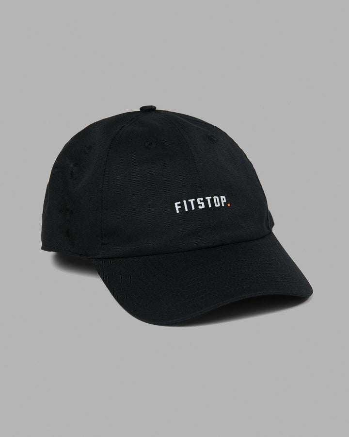 Washed Fitstop Cap - Washed Black
