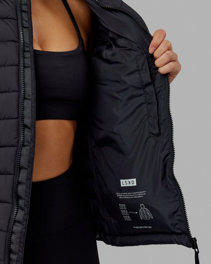All Day Puffer Jacket - Black