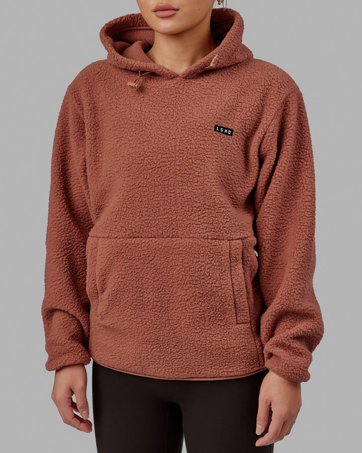 Unisex Alpine Hoodie - Cedar Wood