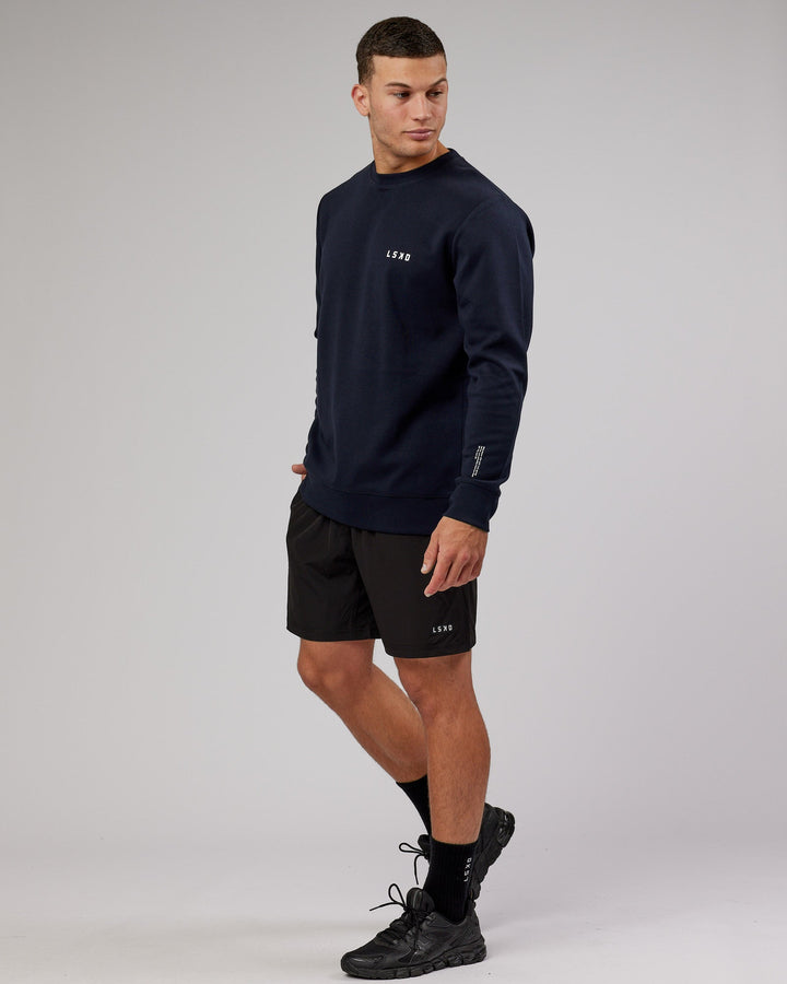 Athlete ForgedFleece Sweater - Dark Navy