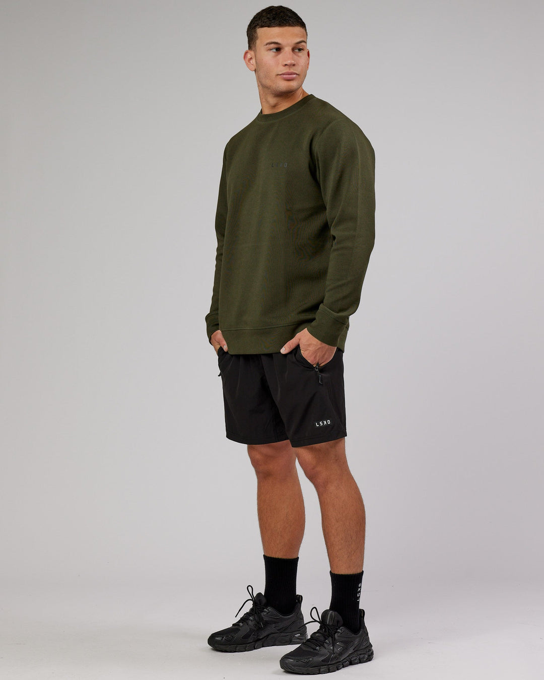 Athlete ForgedFleece Sweater - Forest Night