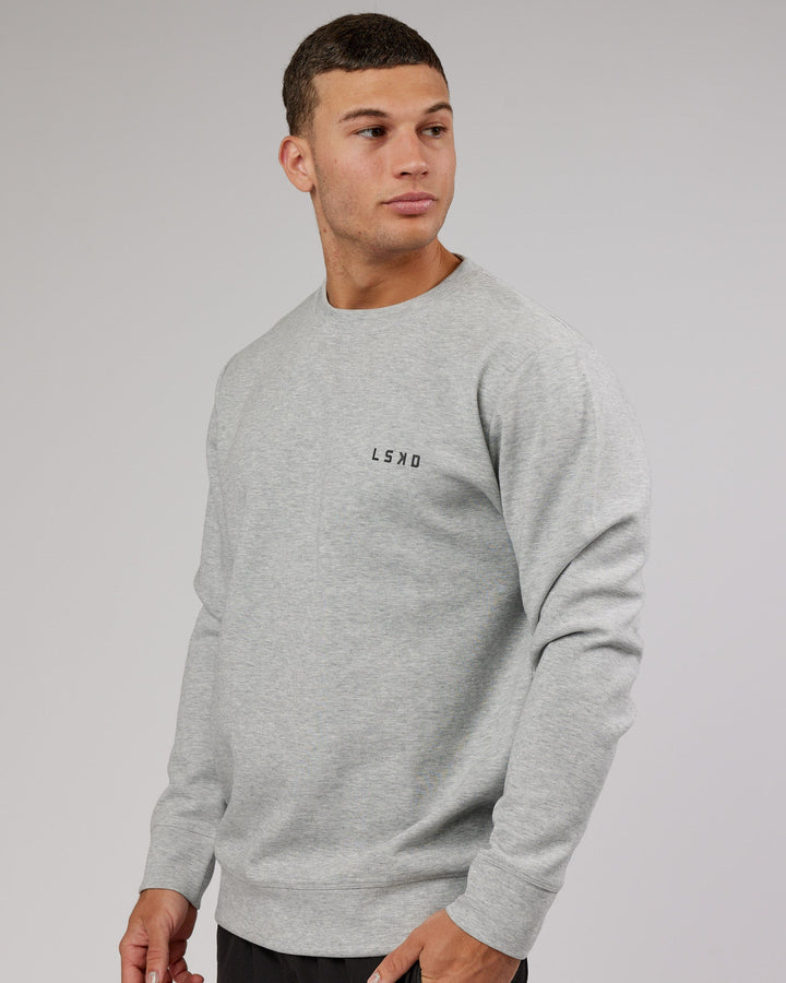 Athlete ForgedFleece Sweater - Lt Grey Marl