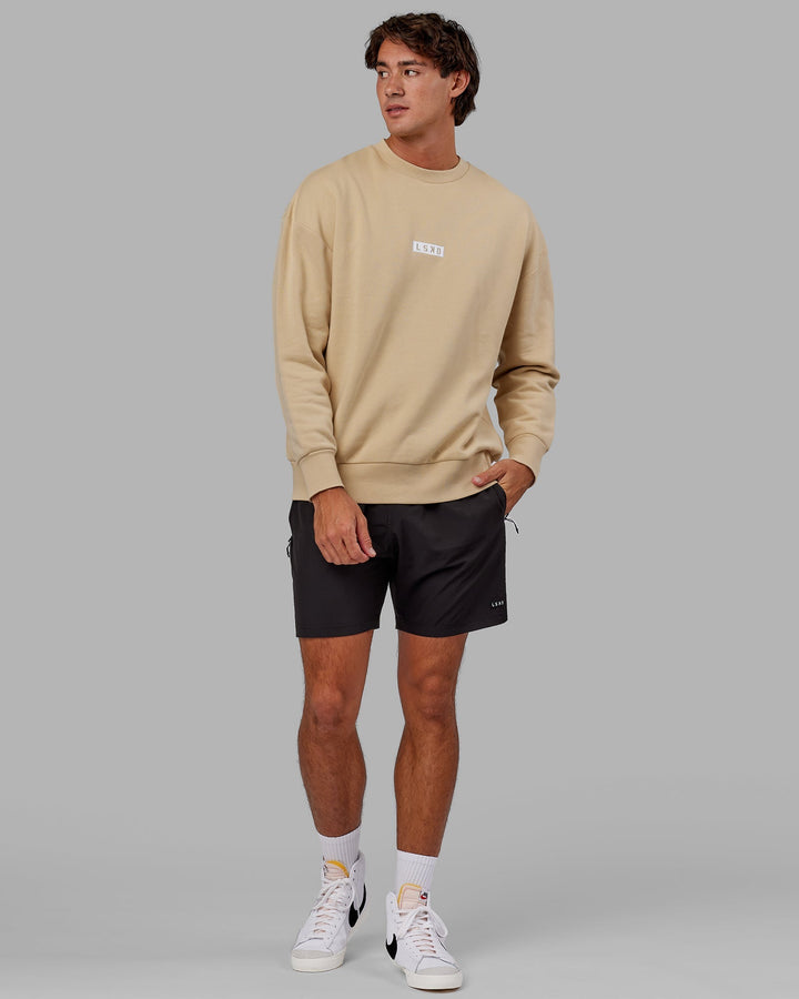 Unisex Cornerstone Sweater Oversize - Pale Khaki